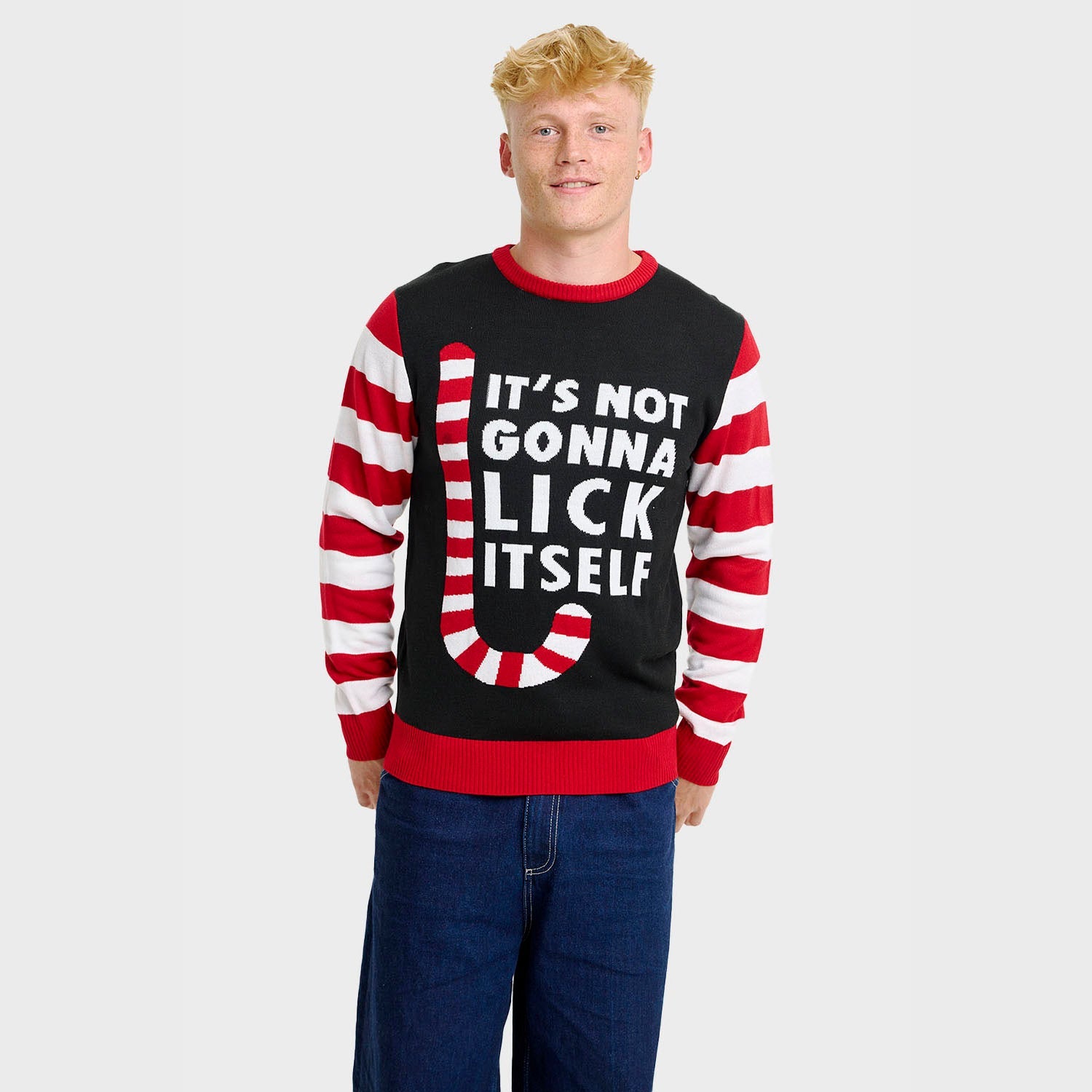 Candy Cane julegenser – Herre